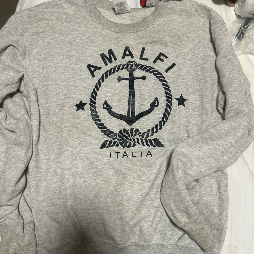 Men's Grey Anchor Sweatshirt